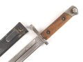 Österreich, Seitengewehr  Modell 1895 Mannlicher  für Stutzen, ohne Hilfskorn  Hersteller FGGY,