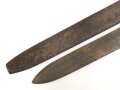 Österreich, Pionierfaschinenmesser Modell 1915  mit Scheide, Klinge  mit Doppeladler und R gestempelt, ungereinigt