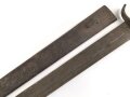 Österreich, Pionierfaschinenmesser Modell 1915  mit Scheide, Klinge  mit Doppeladler und R gestempelt, ungereinigt