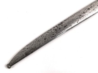 Frankreich, Scheide mit Koppelschuh für Chassepot-Seitengehr Modell 1866