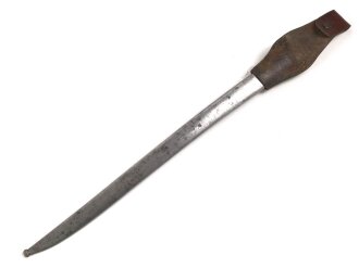Frankreich, Scheide mit Koppelschuh für Chassepot-Seitengehr Modell 1866