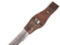 Frankreich, Scheide mit Koppelschuh für Chassepot-Seitengehr Modell 1866