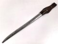 Frankreich, Scheide mit Koppelschuh für Chassepot-Seitengehr Modell 1866