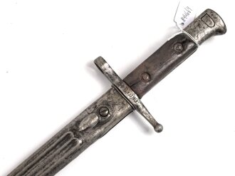 Italien, Seitengewehr Modell Carcano 1891 , Stahlscheide...