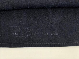 Kriegsmarine, blaues Hemd für einen Matrosengefreiten. Guter Zustand, mit Hersteller und Reichsbetriebsnummer, der Brustadler original vernäht