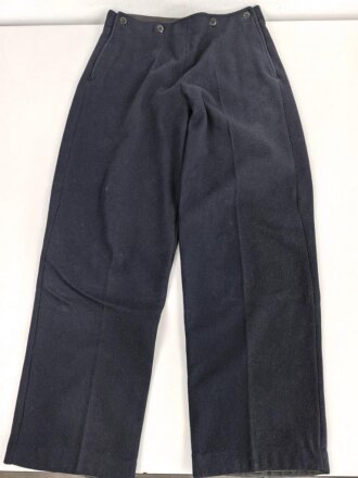 Kriegsmarine,  blaue Klapphose für Mannschaften....