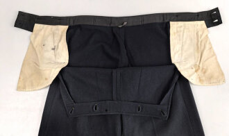 Kriegsmarine,  blaue Klapphose für Mannschaften. Eigentumstück in sehr gutem Zustand