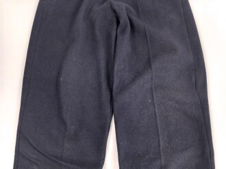 Kriegsmarine,  blaue Klapphose für Mannschaften. Eigentumstück in sehr gutem Zustand
