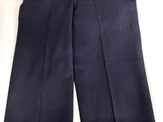 Kriegsmarine,  blaue Klapphose für Mannschaften. Kammerstück von 1939 ? in gutem Zustand
