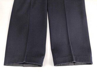 Kriegsmarine,  blaue Klapphose für Mannschaften. Kammerstück von 1939 ? in gutem Zustand