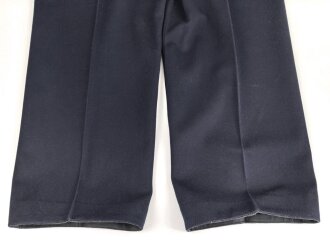 Kriegsmarine,  blaue Klapphose für Mannschaften. Kammerstück von 1939 ? in gutem Zustand