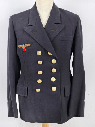 Kriegsmarine,  dunkelblaues Jackett mit zugehöriger...