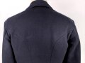 Kriegsmarine,  dunkelblaue Paradejacke für einen Bootsmann. Kammerstück von 1936, die Effekten original vernäht. Guter Zustand