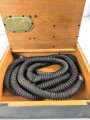 Sauerstoff Behandlungsgerät 38 ( o.Fl.) Sehr guter Zustand, ungereinigt. Gebrauchsanweisung von Havlicek Prag. Luftwaffenblauer Originallack