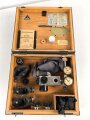 Sauerstoff Behandlungsgerät 38 ( o.Fl.) Sehr guter Zustand, ungereinigt. Gebrauchsanweisung von Havlicek Prag. Luftwaffenblauer Originallack