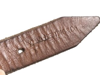 Tornisterriemen Wehrmacht, gebraucht, Hersteller unleserlich