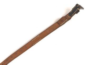 Tornisterriemen Wehrmacht, gebraucht, datiert 1942