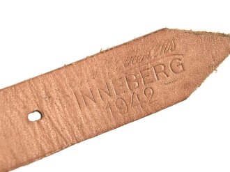 Tornisterriemen Wehrmacht datiert 1942, wohl ungebraucht