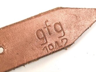 Tornisterriemen Wehrmacht datiert 1942,  wohl ungebraucht