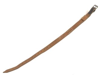 Tornisterriemen Wehrmacht datiert 1941, wohl ungebraucht
