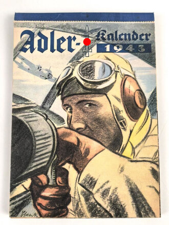 "Adler Kalender 1943" DIN A5, guter Zustand