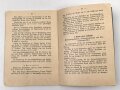 H.Dv. 395/5 "Gasabwehrdienst aller Waffen, Heft 5 Entfeuchen des Gaschutzgerätes  vom 1.8.41" 16 Seiten