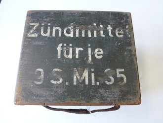 Kasten Zündmittel für S-Minen 35, Originallack, guter Zustand