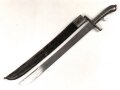 Württemberg, Faschinenmesser Modell 1829 , typisches Stahlgefäß, verschiedene Truppenstempel, ohne Herstellermarke, Lederscheide  fest, ungereinigt