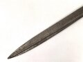 Preußen, Seitengewehr für Füsiliere  Modell 1860, ohne Scheide, Truppenstempel, Abnahmestempel auf Parierstange W 68, Solinger Herstellermarke, Klingenlänge 50,3 cm, Klinge korrodiert, ungereinigt