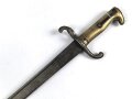 Preußen, Seitengewehr für Füsiliere  Modell 1860, ohne Scheide, Truppenstempel, Abnahmestempel auf Parierstange W 68, Solinger Herstellermarke, Klingenlänge 50,3 cm, Klinge korrodiert, ungereinigt
