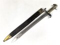 Kaiserreich, Pionierfaschinenmesser mit Säge Modell 1871 aus Modell 1860 gefertigt, Laufring ausgebuchst auf ca 17,3 mm, Suhler Hersteller