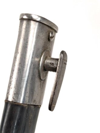 Preussen,  Seitengewehr Modell 71/84   Hersteller Haenel Suhl, verschiedene  Truppenstempel , Abnahme W 88, Reinigungsloch