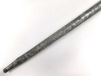 1.Weltkrieg, Kaiserreich, Orgelpfeifenscheide für Ersatzseitengewehre mit dreikantiger Klinge, Kantenöffnung 29cm zu 21cm zu 21cm , neuzeitliche Fertigung