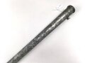 1.Weltkrieg, Kaiserreich, Orgelpfeifenscheide für Ersatzseitengewehre mit dreikantiger Klinge, Kantenöffnung 29cm zu 21cm zu 21cm , neuzeitliche Fertigung