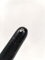 1.Weltkrieg Ersatzseitengewehr mit glattem Stahlgriff und Dillenbajonettklinge ,  ausgeprägte Laufkralle 17 mm , Klingenlänge 43,7 cm , Scheide nachgefertigt, komplett gespachtelt und nachlackiertes Stück, Drücker fest,