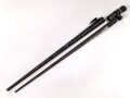 1.Weltkrieg Ersatzseitengewehr aus  russischem Mosin Nagant Bajonett mit deutscher Orgelpfeifenscheide , gereinigt, starke Rostschäden, Verriegelungsring dreht sich