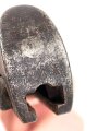 1.Weltkrieg Ersatzseitengewehr EB 90 aus belgischem Comblain Modell 1882 Garde Civique,  Scheide mit Originallack, deutscher Abnahmestempel auf Knaufoberseite,