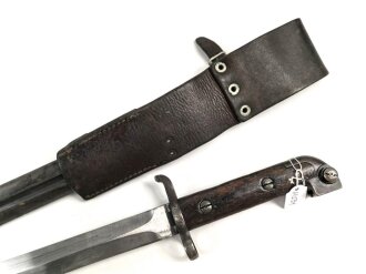 Schweden, Seitengewehr  Modell 1914 für Mauser 1894, im Koppelschuh