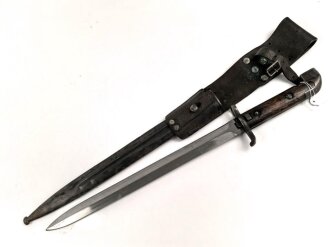 Schweden, Seitengewehr  Modell 1914 für Mauser 1894, im Koppelschuh