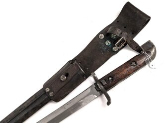 Schweden, Seitengewehr  Modell 1914 für Mauser 1894, im Koppelschuh