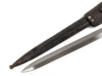 Schweden, Seitengewehr  Modell 1914 für Mauser 1894, im Koppelschuh