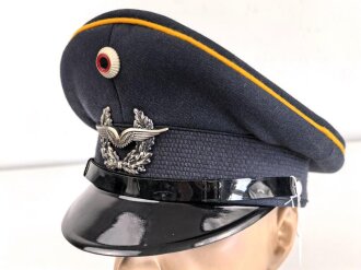 Bundeswehr, Schirmmütze für Angehörige der Luftwaffe, datiert 1974, Kopfgrösse 57