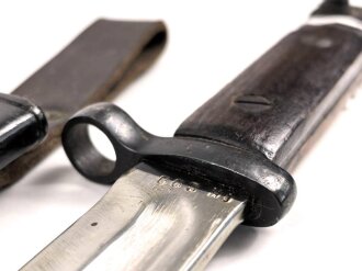 Russland, Seitengewehr  SVT38 , Modell 1938 für  Gewehr Tokarev 7,62 Halbautomat, sehr guter  Zustand