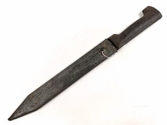 1.Weltkrieg, Faschinenmesser/Grabenmesser mit wuchtiger...
