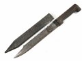 1.Weltkrieg, Faschinenmesser/Grabenmesser mit wuchtiger Klinge und Sägezahnung, Hersteller Friedrich Kottenhoff Waffenfabrik Gewelsberg in Westfalen, Laut Angaben des Vorbesitzers Württemberg, dies aber für mich nicht zu belegen