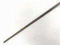 Bayern, Dillenbajonett Modell 1858 für Podewils-Lindner-Braunmühl Gewehr, 3- kantklinge, Gesamtlänge 61 cm, Waffennummer und Truppenstermpel,