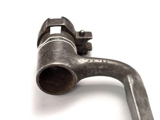Preussen, Kaiserreich, Dillenbajonett Modell 1841 für Zündnadel Infanteriegewehr , Abnahmestempel, Waffennummer, Gesamtlänge 56 cm , Tüllen Innendurchmesser 21mm