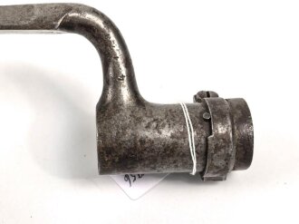 Preussen, Kaiserreich, Dillenbajonett Modell 1841 für Zündnadel Infanteriegewehr , Abnahmestempel, Waffennummer, Gesamtlänge 56 cm , Tüllen Innendurchmesser 21mm