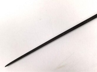Preussen, Kaiserreich, Dillenbajonett Modell 1841 für Zündnadel Infanteriegewehr , Abnahmestempel, Waffennummer, Gesamtlänge 56 cm , Tüllen Innendurchmesser 21mm