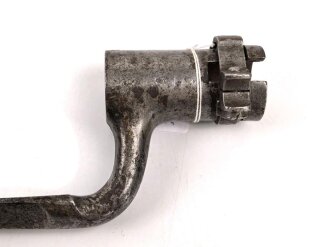 Preussen, Kaiserreich, Dillenbajonett Modell 1841 für Zündnadel Infanteriegewehr , Abnahmestempel, Waffennummer, Gesamtlänge 56 cm , Tüllen Innendurchmesser 21mm